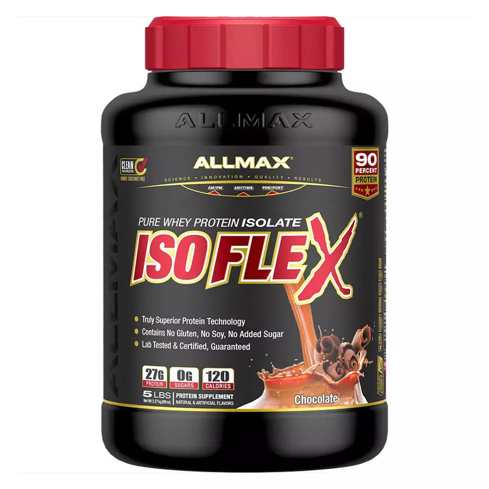 Allmax Nutrition Isoflex 100% Ultra-Pure Whey Protein Isolate 5lbs