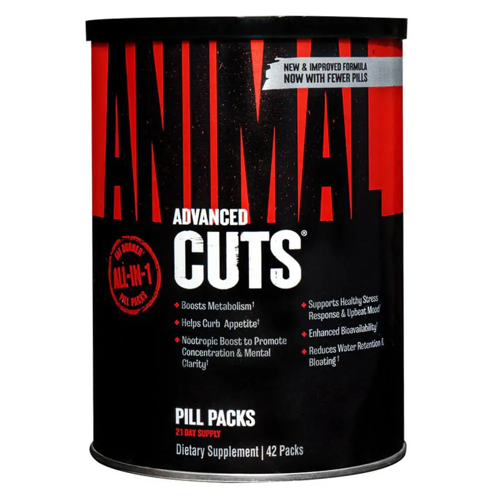 Animal Cuts Fat Burner 42 Packs for Faster Fat Loss and Energy