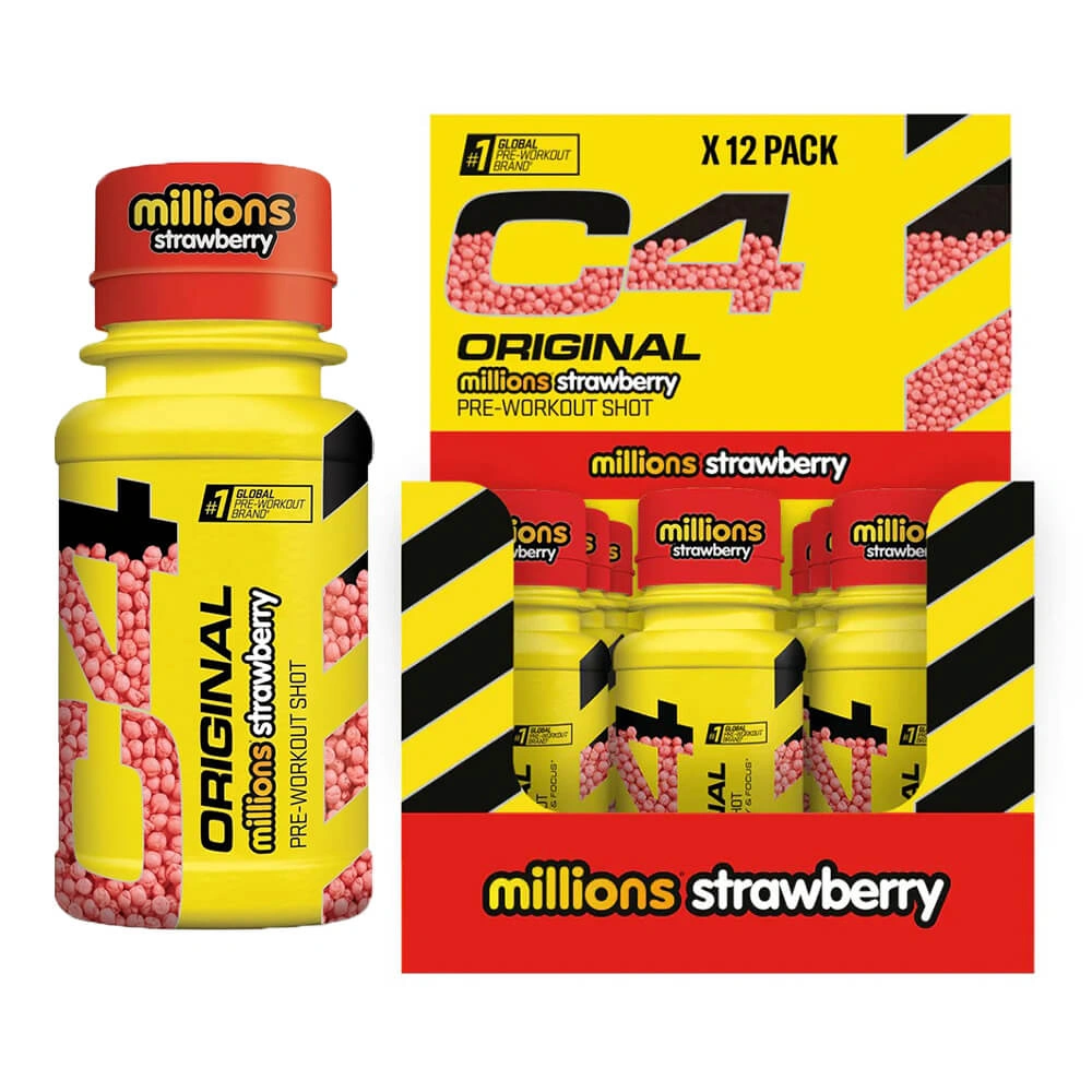 C4 Original Pre-Workout Shot 60ml Pack of 12
